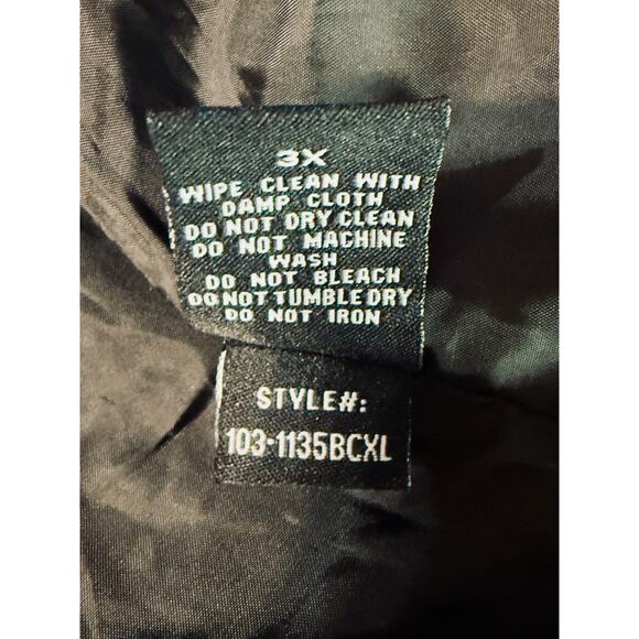 JOUJOU Black Vegan Leather Moto Jacket – Women’s Plus Size 3X – NWT - Picture 7 of 10